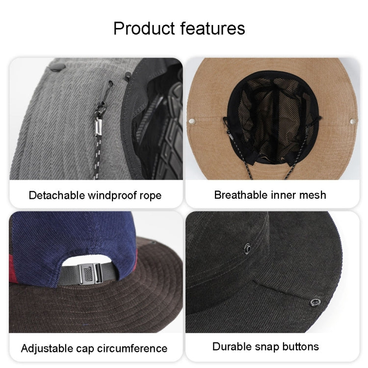 Load image into Gallery viewer, Autumn And Winter Sunscreen Fisherman Hat Camping Warming Large Eaves
