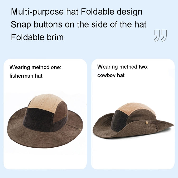 Load image into Gallery viewer, Autumn And Winter Sunscreen Fisherman Hat Camping Warming Large Eaves
