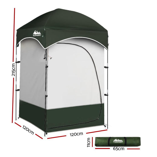 Weisshorn Camping Shower Toilet Tent Outdoor Portable Changing Room