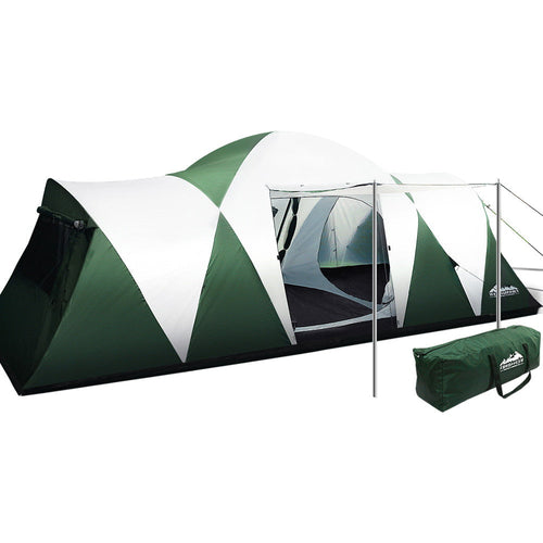 Load image into Gallery viewer, Weisshorn Family Camping Tent 12 Person Hiking Beach Tents (3 Rooms)
