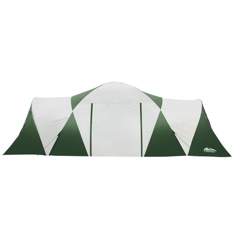 Load image into Gallery viewer, Weisshorn Family Camping Tent 12 Person Hiking Beach Tents (3 Rooms)
