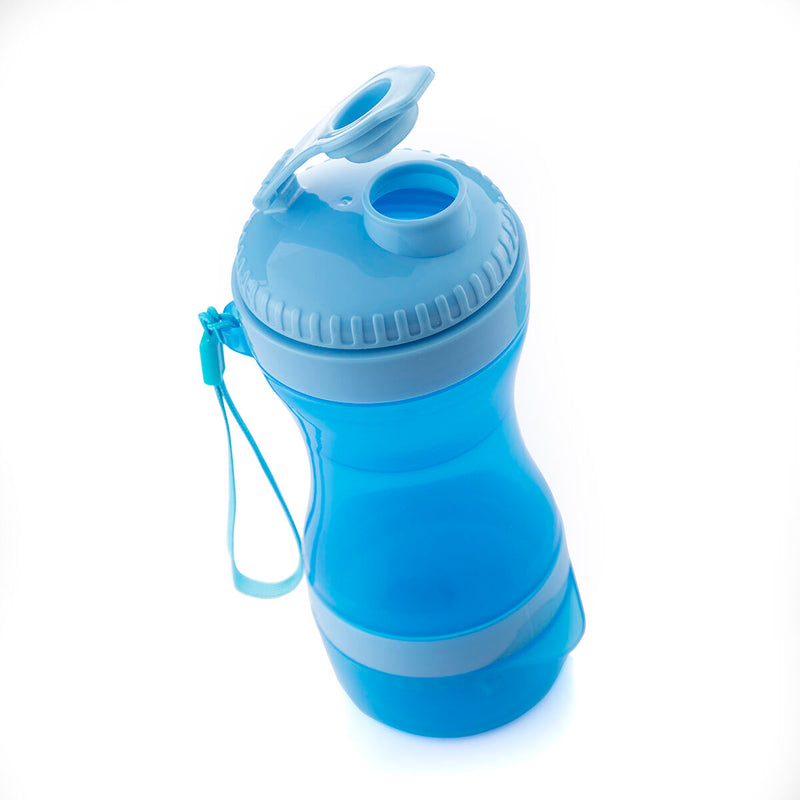Load image into Gallery viewer, 2-in-1 bottle with water and food containers for pets Pettap
