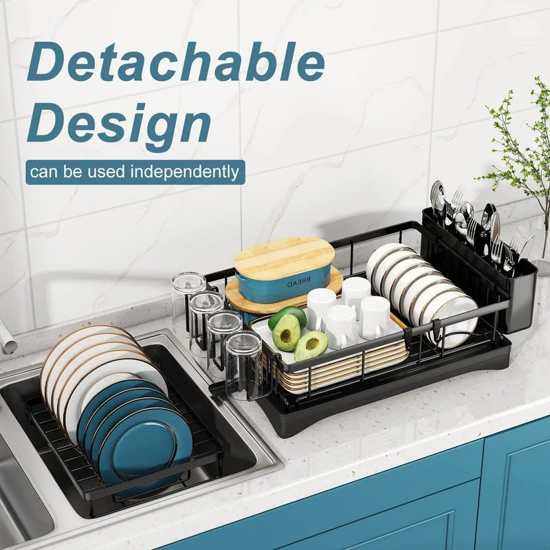 Load image into Gallery viewer, Dish Racks For Kitchen Counter, Stainless Steel Kitchen Dish Drying
