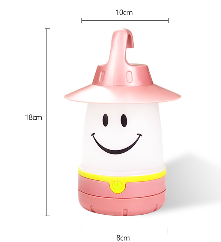 Load image into Gallery viewer, Led Smile Wall Lights Lamp For Children&#39;s Camping Tent
