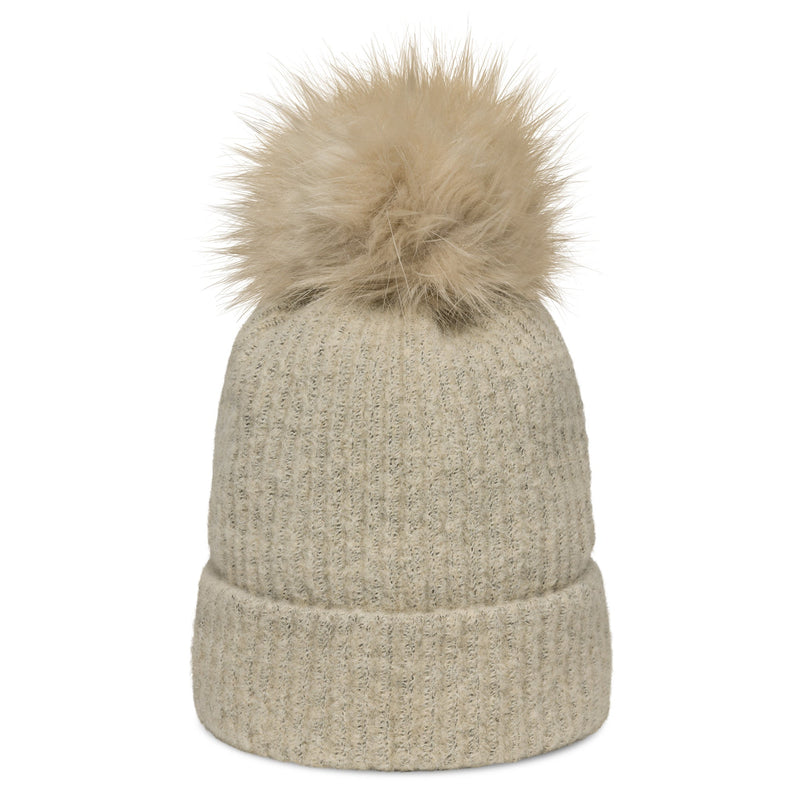 Load image into Gallery viewer, Winter Hats - Self Love Addicted - Columbia pom-pom beanie with
