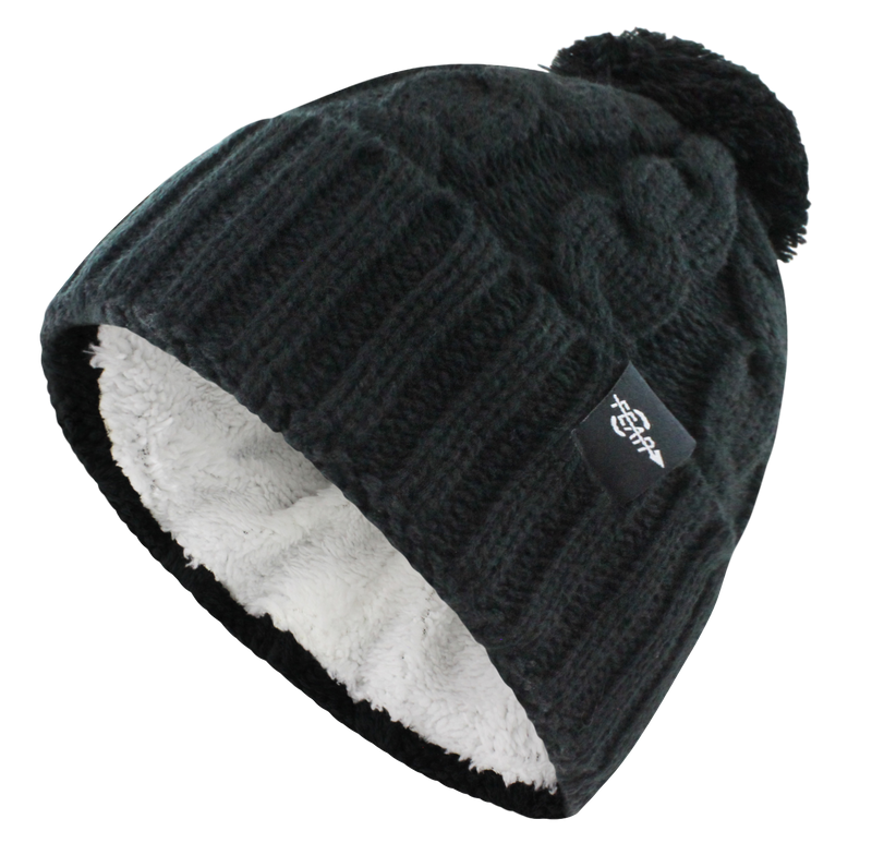 Load image into Gallery viewer, Warmest Plush Insulated Cuff Knit Pom Women Winter Beanie Hat Warm
