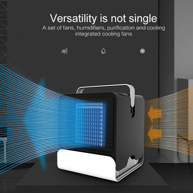 Load image into Gallery viewer, USB Mini Negative Ion Cool Fan Air Conditioner
