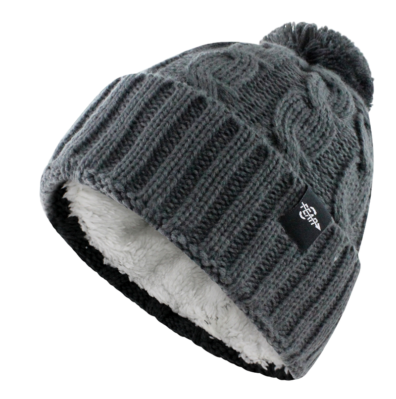 Load image into Gallery viewer, Warmest Plush Insulated Cuff Knit Pom Women Winter Beanie Hat Warm
