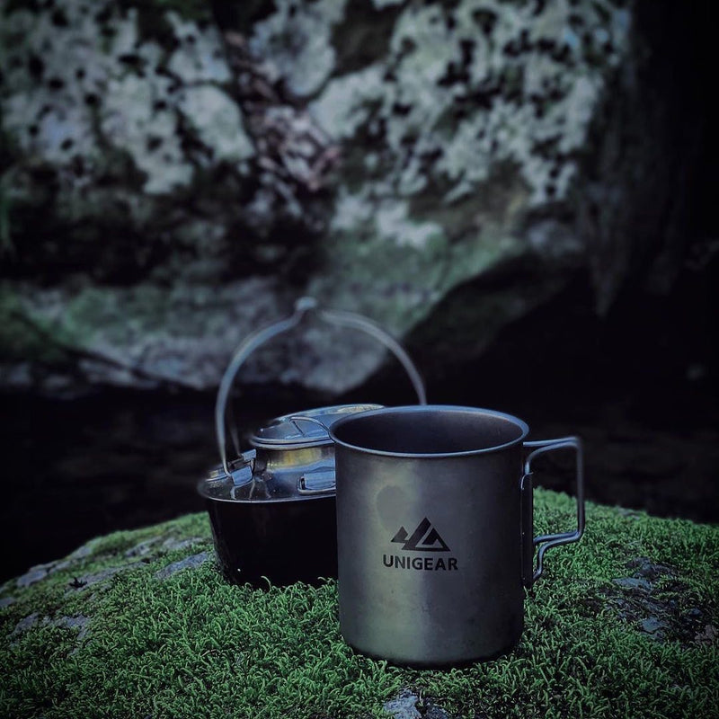 Load image into Gallery viewer, 100% Titanium Camping Cup 450ml
