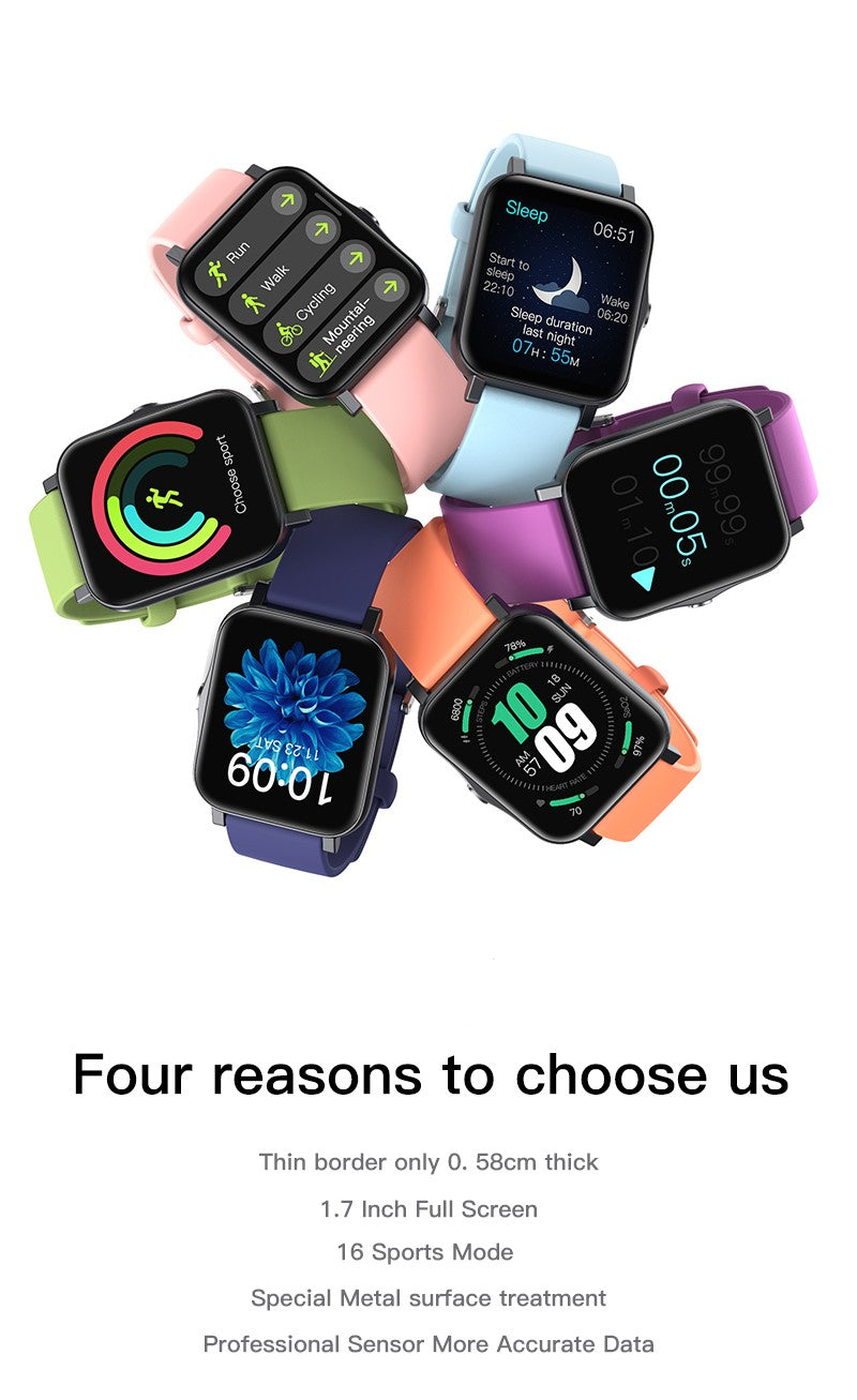 Load image into Gallery viewer, High Quality Waterproof Full Touch Screen Sport Bluetooth SmartWatch
