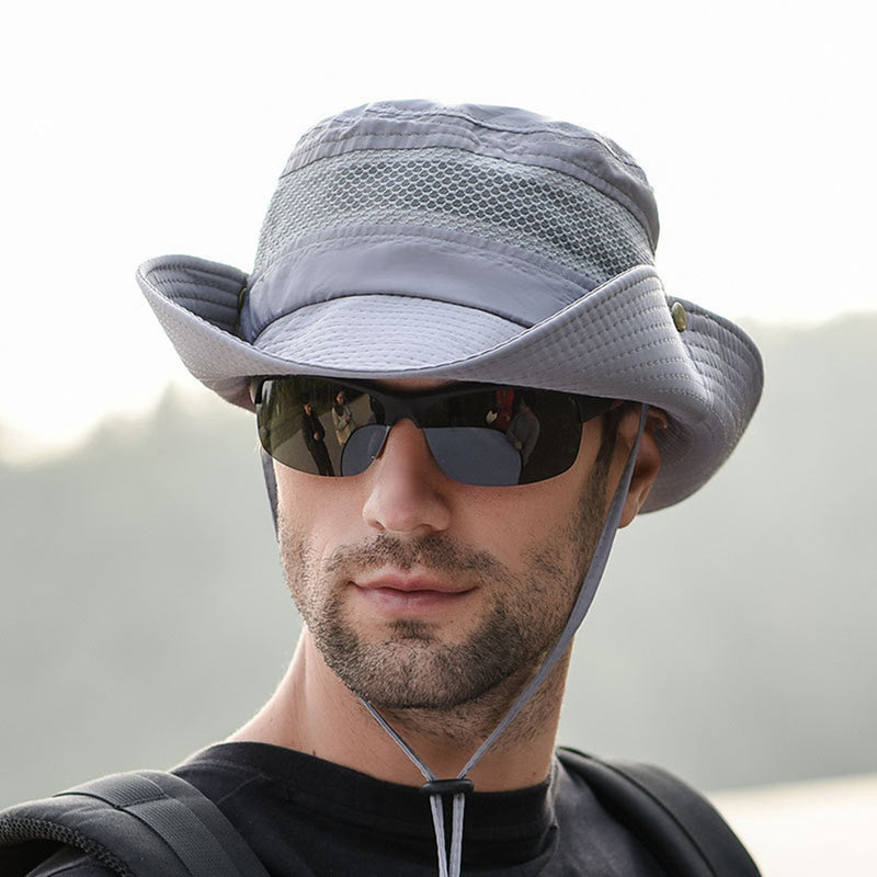 Load image into Gallery viewer, Sun Hat for Men, Summer UV Protection SPF Waterproof Boonie Hat
