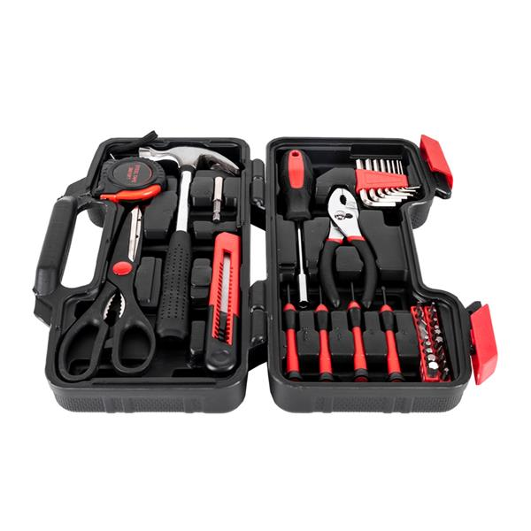 Load image into Gallery viewer, 39PCS Hand Tool Set Home Measuring Tape Pliers Tool Kit
