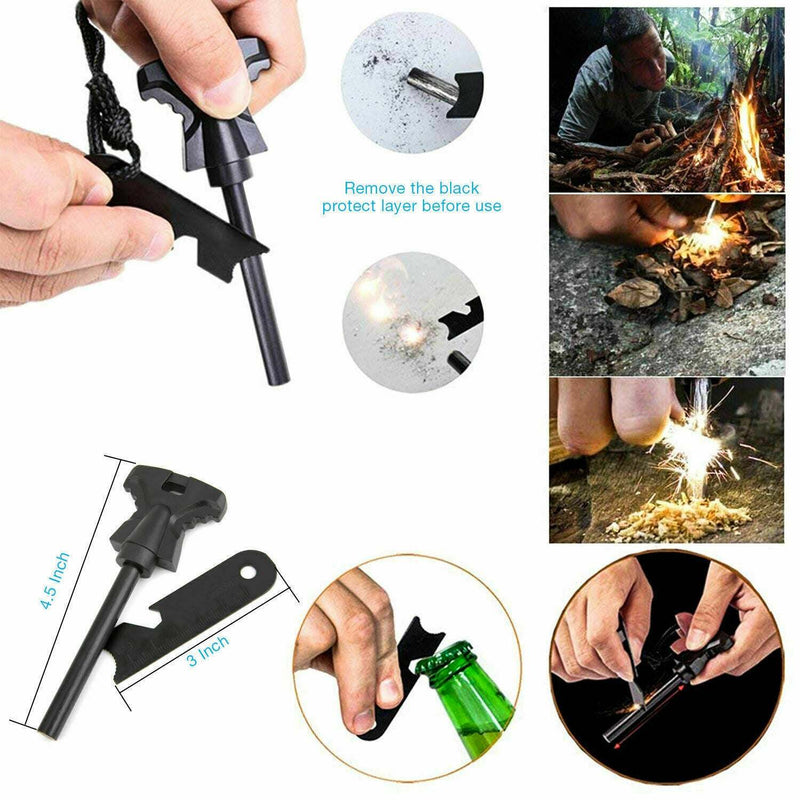 Load image into Gallery viewer, 14 in 1 Outdoor Emergency Survival Gear Kit Camping Tactical Tools SOS
