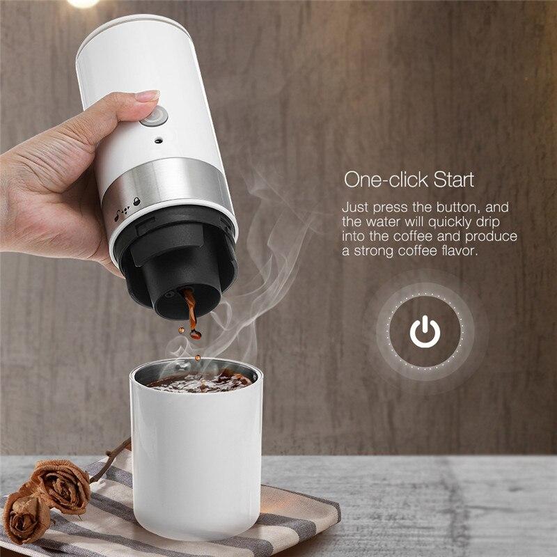 Load image into Gallery viewer, 200ml Mini Coffee Machine Portable Coffee Maker Hourglass American
