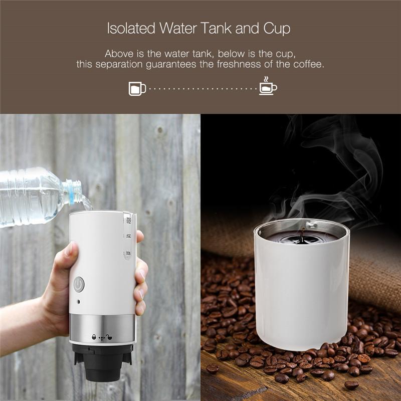 Load image into Gallery viewer, 200ml Mini Coffee Machine Portable Coffee Maker Hourglass American
