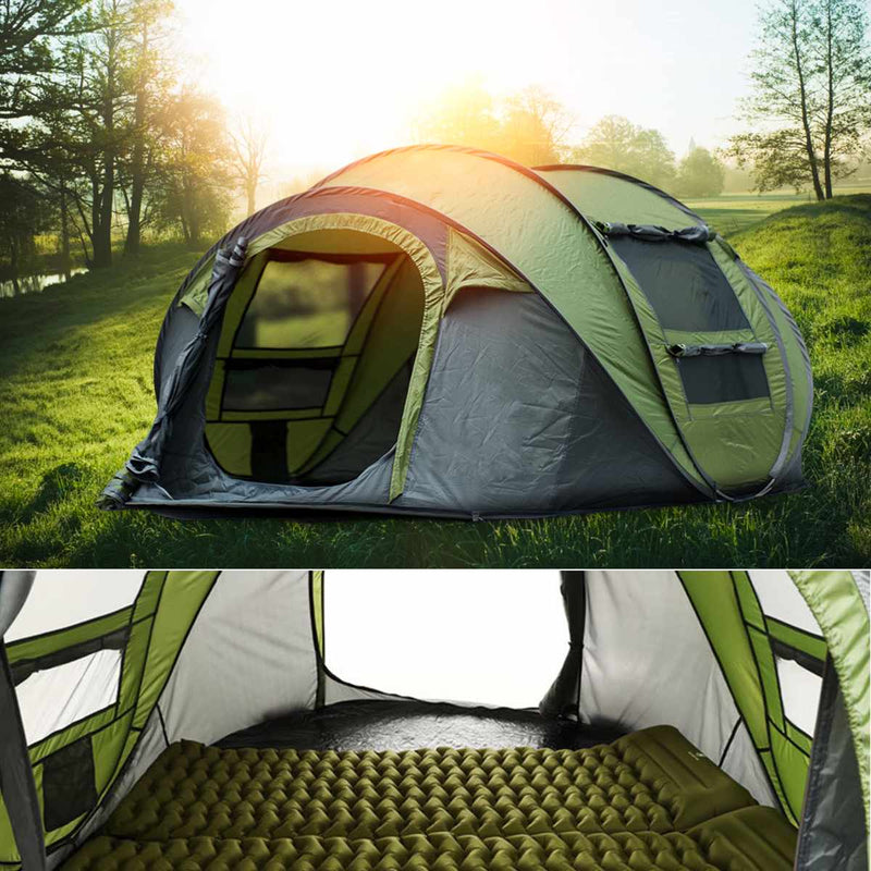 Load image into Gallery viewer, Large Capacity 4 to 5 Persons Automatic Pop Up Camping Tent
