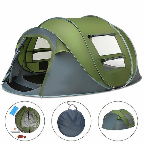 Load image into Gallery viewer, Large Capacity 4 to 5 Persons Automatic Pop Up Camping Tent
